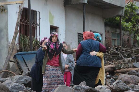 Trabzon'da sel: Ölü sayısı 4'e yükseldi