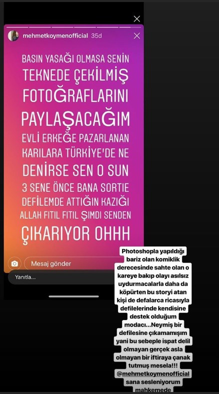 Özge Ulusoy: İğrenç bir dedikodu...