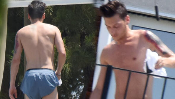 3 bin 500 metrekarelik araziye yaptırdı... Mesut Özil'in rüya villası !
