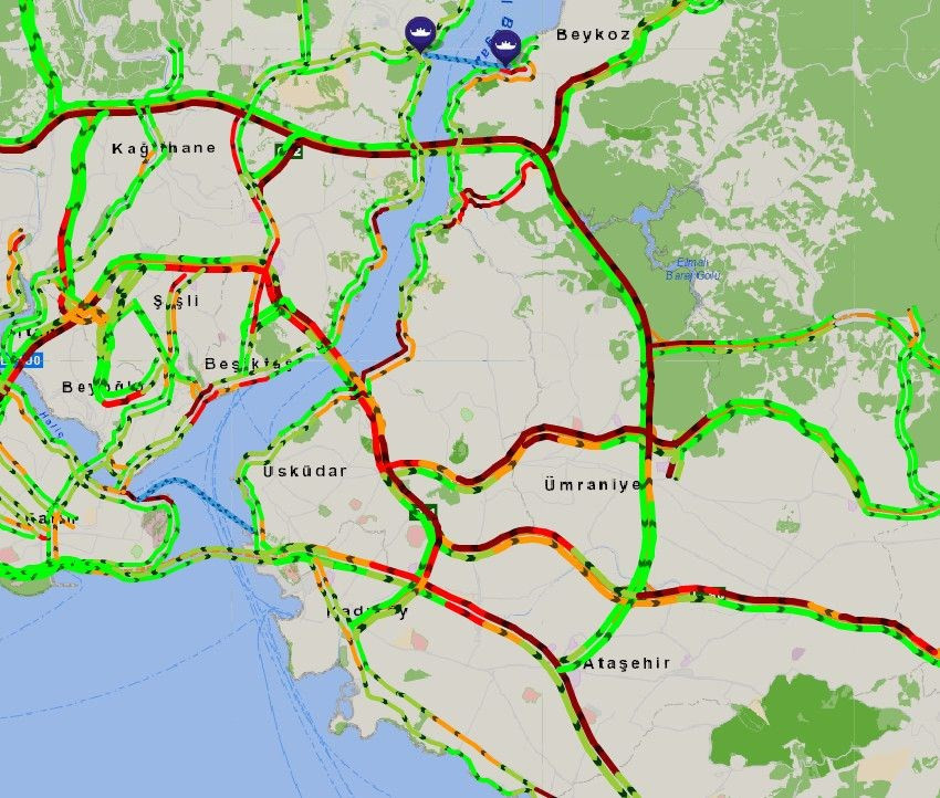 Köprülerde onarım başladı; trafik arapsaçına döndü! - Resim: 2