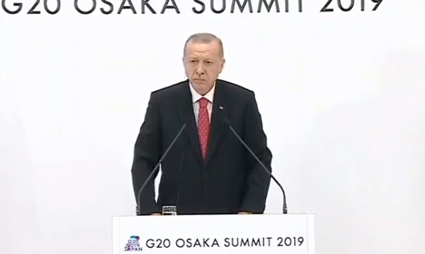 Erdoğan: ''Türkiye'ye yaptırım yok, Trump'ın ağzından duyduk''