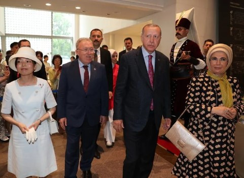 Erdoğan Ara Güler Sergisi'nin açılışını yaptı