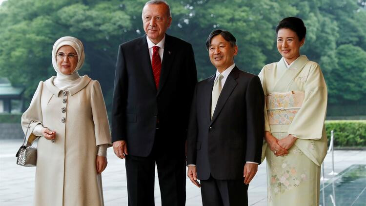 Erdoğan, Japon İmparatoru ile görüştü