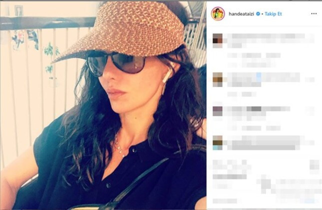 Hande Ataizi'nin kaslı vücudu olay oldu