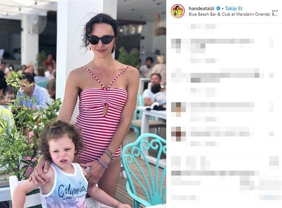 Hande Ataizi'nin kaslı vücudu olay oldu