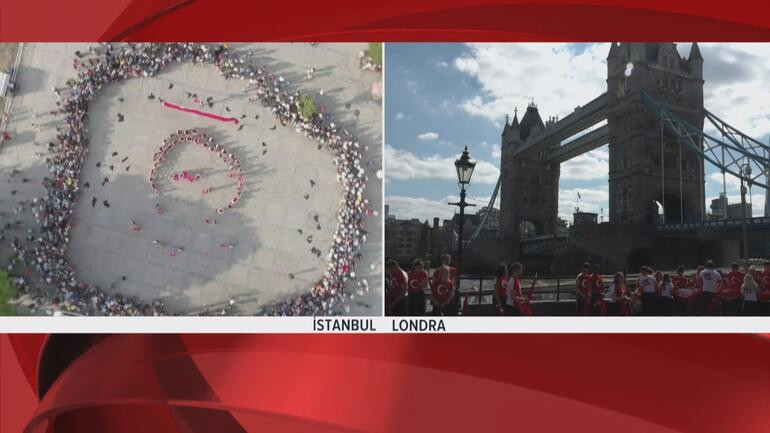 Londra ve İstanbul'da eş zamanlı 15 Temmuz anması