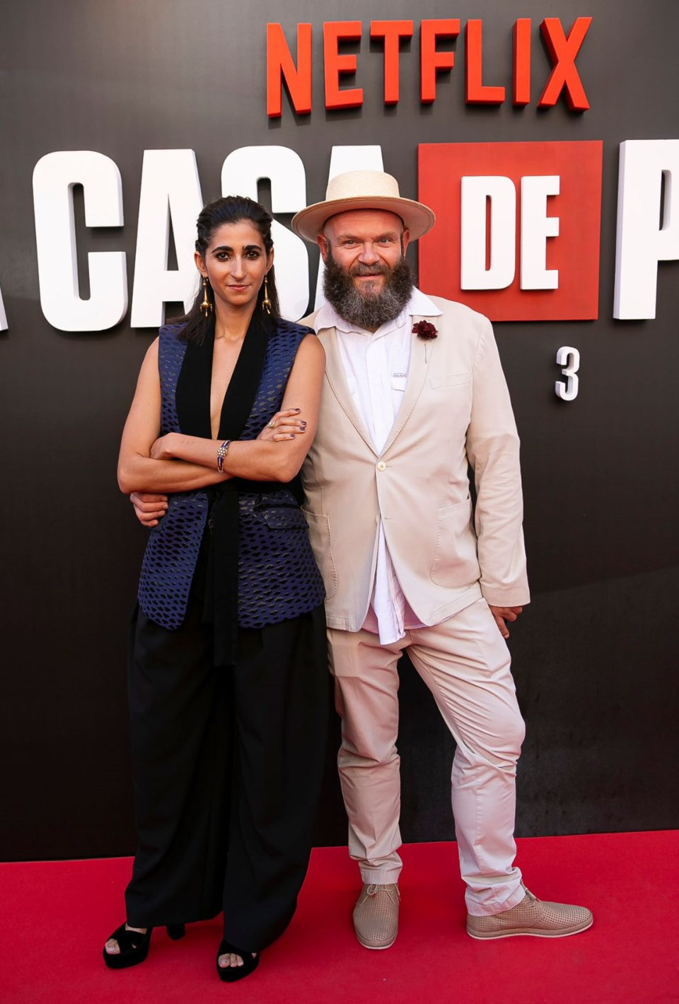 La Casa de Papel galasından kareler