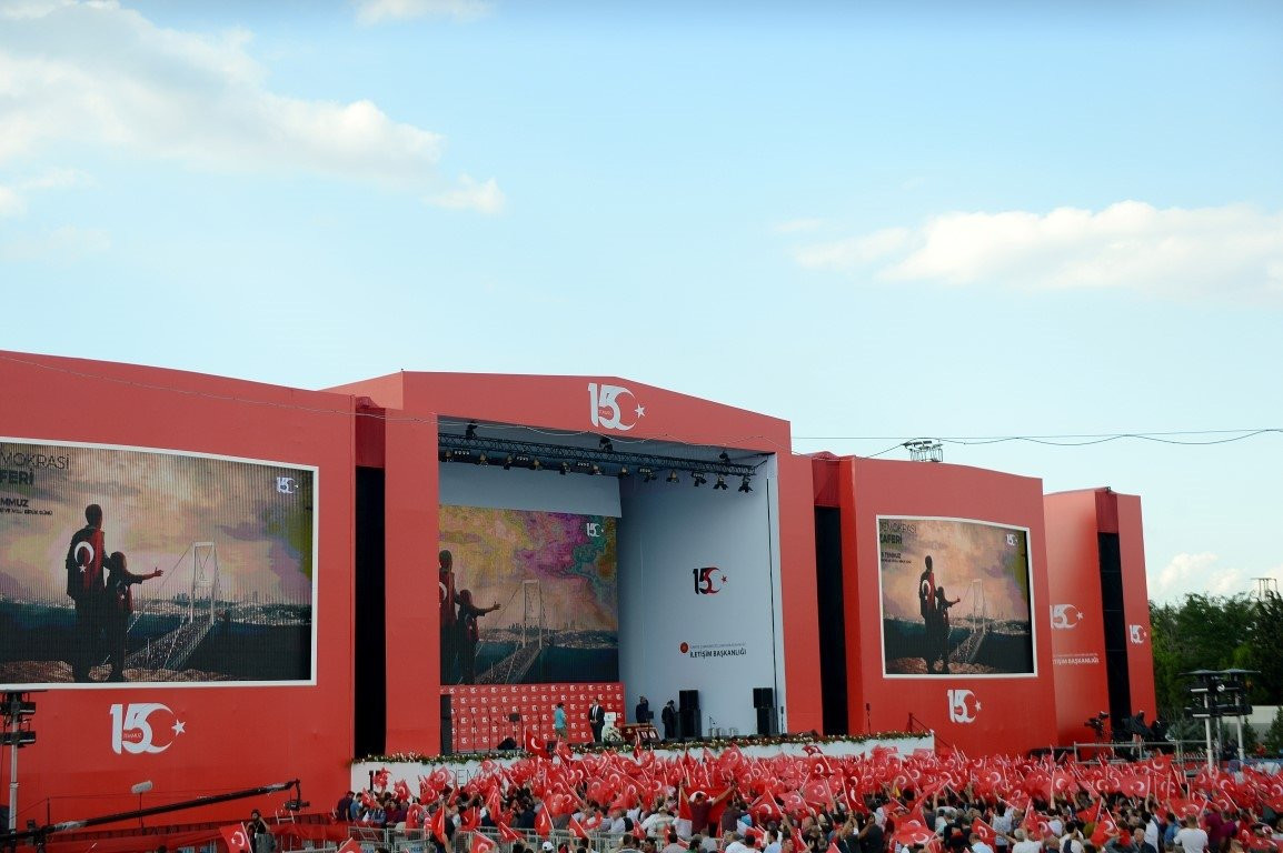 Atatürk Havalimanı'nda 15 Temmuz anması