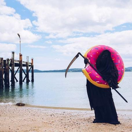 Instagram'ın fenomen gezgini: Ölüm Meleği