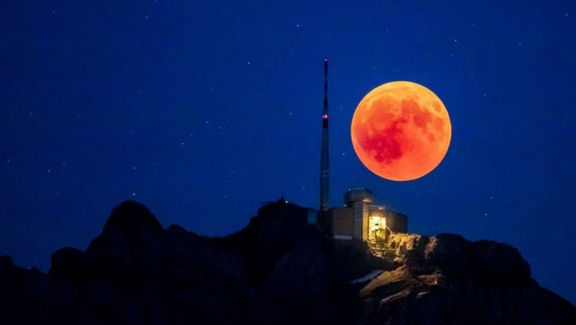 Bu gece gökyüzüne bakmayı unutmayın ! Ay tutulması Türkiye'den de izlenebilecek