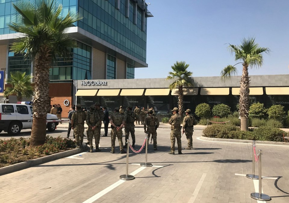Erbil’deki restorana silahlı saldırıdan ilk kareler