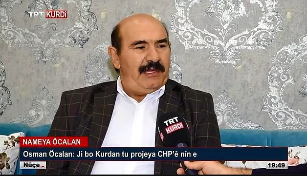 İçişleri Bakanlığı'ndan Osman Öcalan sorusuna ''kişisel veri'' yanıtı