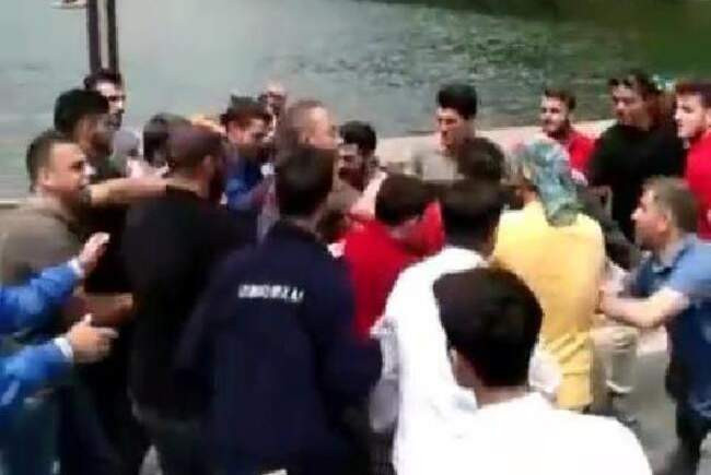 Uzungöl'de Kürdistan kavgası ! 9 kişi sınır dışı edildi...