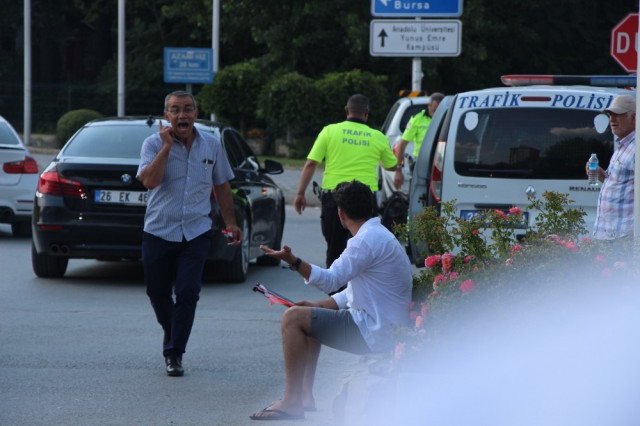 Kaza yapan oğluna böyle sitem etti