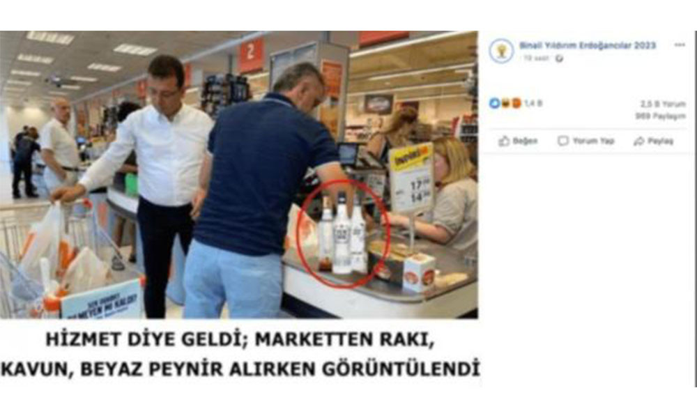 Ekrem İmamoğlu'na rakılı kumpas
