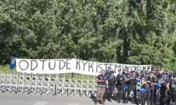Ankara Barosu'ndan ODTÜ'deki öğrencilere destek