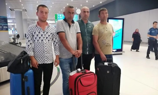 Libya'da alıkonulan 6 Türk vatandaşı İstanbul'da