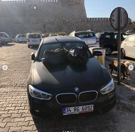 Sen misin çöp konteynerini kapatan !
