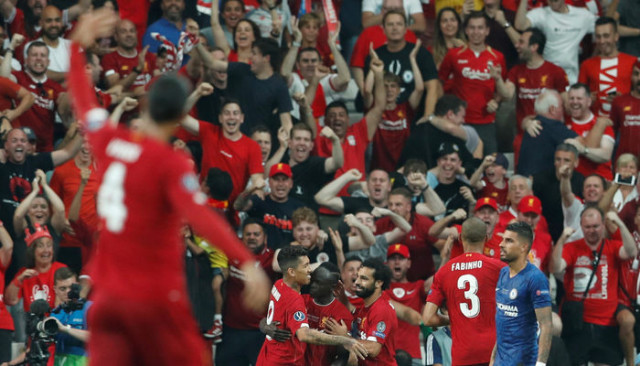 UEFA Süper Kupa finalinde kupanın sahibi Liverpool oldu!