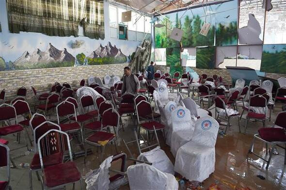 Afganistan'da düğün salonunda patlama !