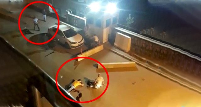 Emniyet binasının önünde kavga: Ölü ve yaralılar var