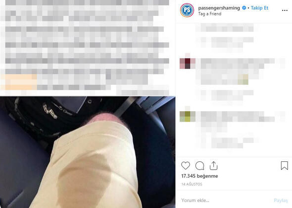Uçakta rezalet ! Sosyal medyada yer yerinden oynadı