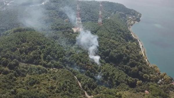 Beykoz Anadolu Kavağı'nda orman yangını - Resim: 1