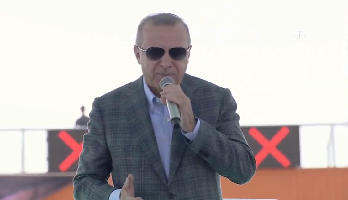 Erdoğan: Şimdi de Fırat'ın doğusuna gireceğiz 