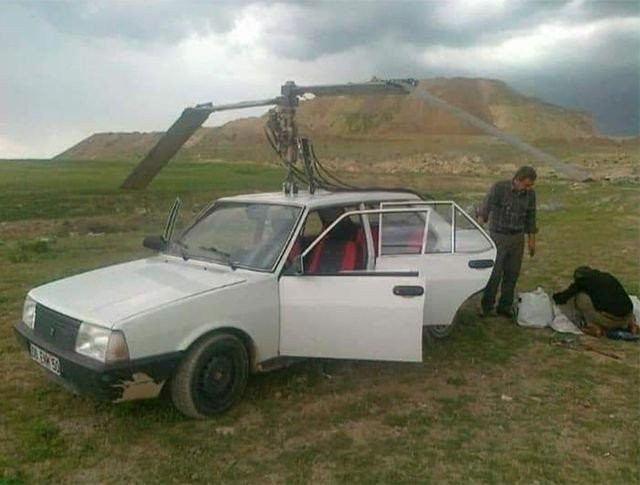 TOFAŞ Şahin'e helikopter pervanesi taktılar!