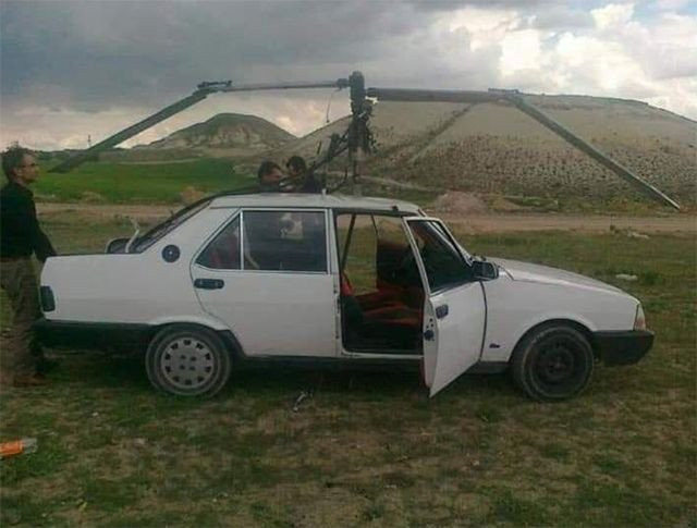 TOFAŞ Şahin'e helikopter pervanesi taktılar!