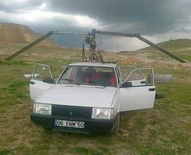 TOFAŞ Şahin'e helikopter pervanesi taktılar!