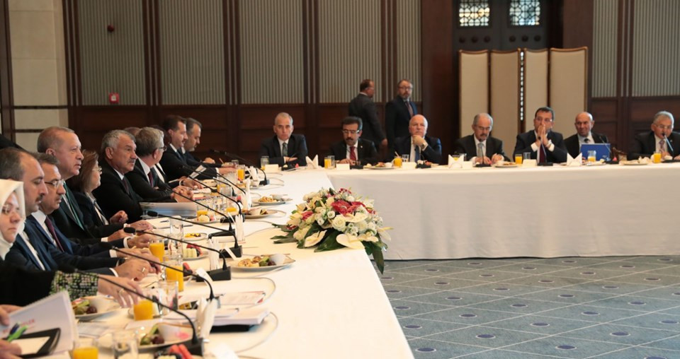 Ankara'daki tarihi buluşmadan tarihi kareler