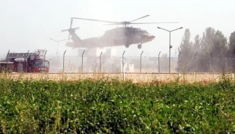 Şanlıurfa'da helikopter hareketliliği
