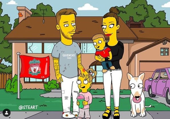Fenerbahçe'nin yeni yıldızı Simpsons karakterine dönüştü