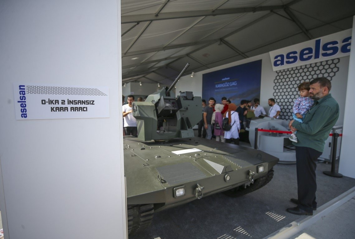 İnsansız tank TEKNOFEST'te