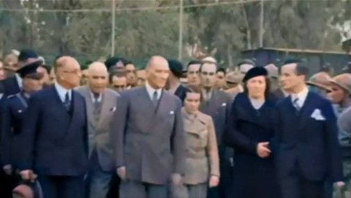 Atatürk ile Bayar'ın birlikte ilk videosu ortaya çıktı