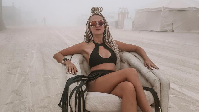 Dünyanın en çılgın festivali Burning Man'den kareler