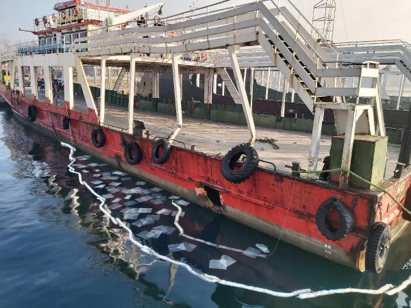 İstanbul'dan sonra Çanakkale Boğazı'nda tekne kazası