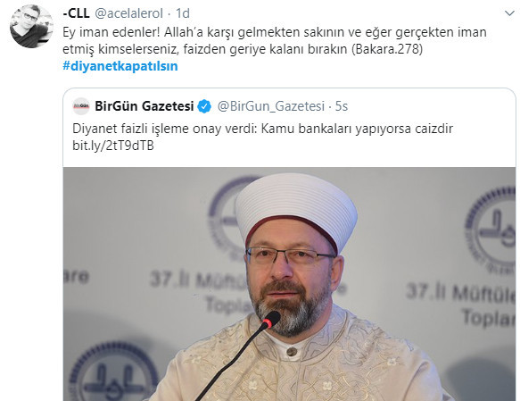 Diyanet'ten sosyal medyayı sallayan faiz kararı !