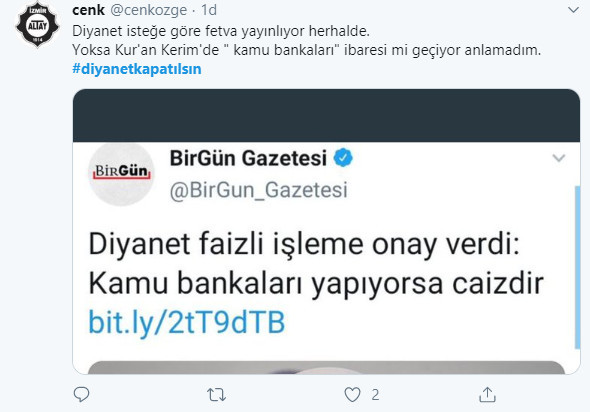Diyanet'ten sosyal medyayı sallayan faiz kararı !