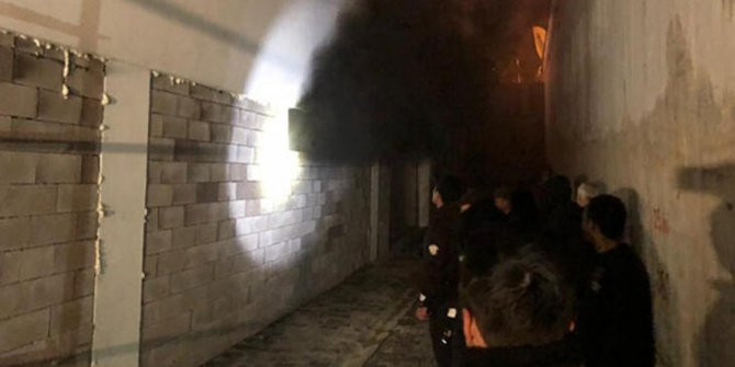 Ankara'da 13 katlı binada yangın paniği!