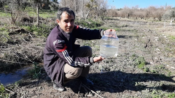Köylüleri heyecanlandıran görüntü!