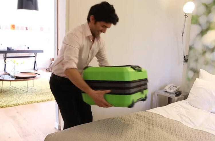Artık bavullar böyle olacak !
