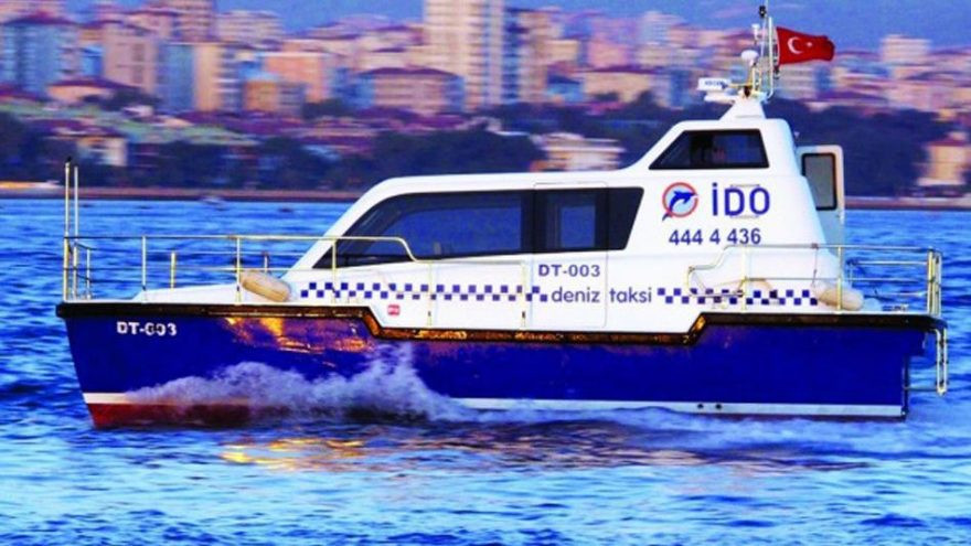 İstanbul'da deniz taksilerinin ruhsatı yok