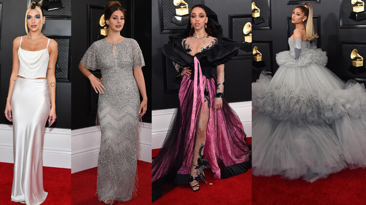 Grammy Ödülleri'nde kırmızı halıya damga vuran kıyafetler