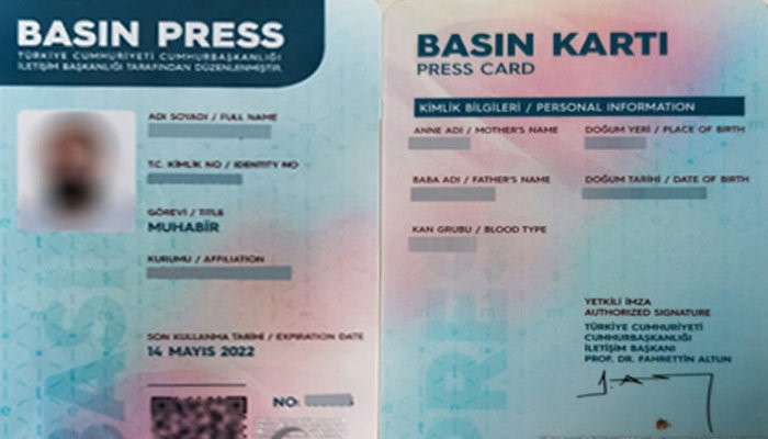 Cumhurbaşkanlığı'ndan basın kartı açıklaması