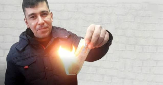 20 bin lira isabet eden Milli Piyango biletini yaktı !