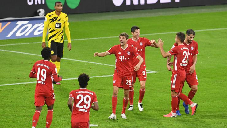 Almanya'da Süper Kupa'nın sahibi Bayern Münih oldu