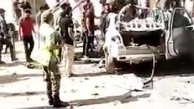 Afrin'de bomba yüklü araçla saldırı: 2 yaralı
