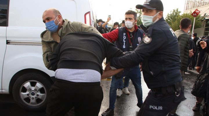 Ankara'daki 10 Ekim anmasında çok sayıda gözaltı